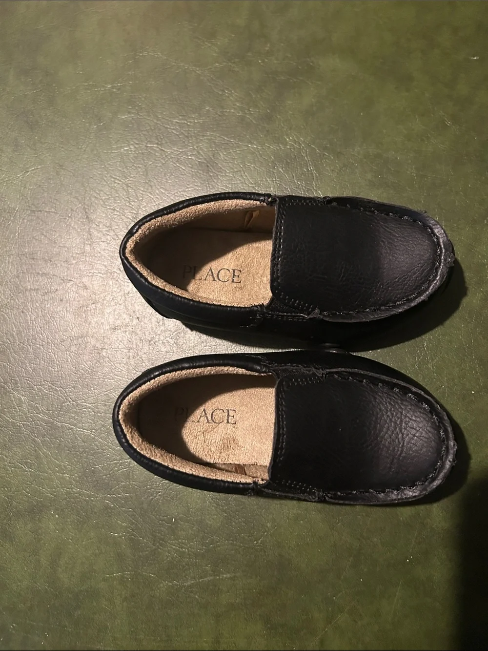 Place Black Kids Dress Loafers